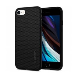 Husa Spigen Apple iPhone SE (2022) / SE (2020) / 8 / 7 Liquid Air Negru
