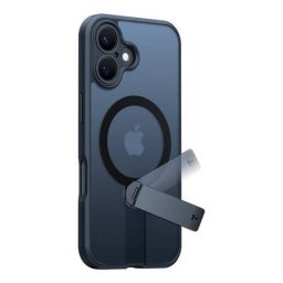 Husa Torras Pstand Spin for iPhone 16 Black