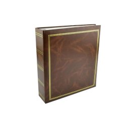 Album Foto Procart Classic 23x28Cm 50 Pagini Albe Autoadezive Tip Caiet Mecanic Culoare Maro