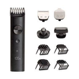 Kit Multifunctional pentru Barba si Par Corporal Xiaomi Grooming Pro EU (BHR6396EU) 5 Capate Interschimbabile Negru