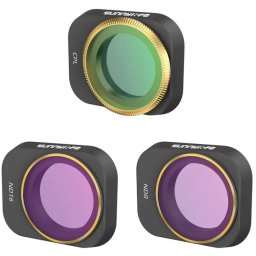 Accesorii Drona Sunnylife Set 3 Filtre CPL+ND8+ND16 (MM3-FI415) pentru DJI Mini 3 Pro