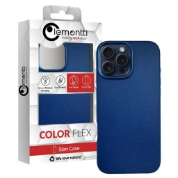 Husa Lemontti Piele MagSafe pentru iPhone 16 Pro Albastru