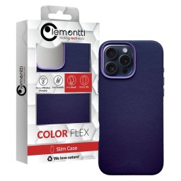 Husa Lemontti Piele MagSafe pentru iPhone 16 Pro Max Mov