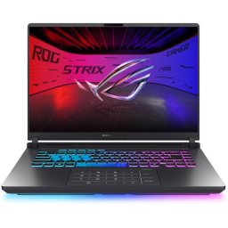 Laptop ASUS ROG Strix G16 WQXGA 16 inch Intel Core Ultra 7 255HX 32GB 1TB SSD RTX 5070 Ti Free Dos Eclipse Grey