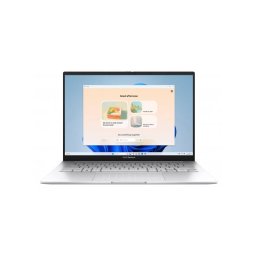 Laptop ASUS ZenBook UX3405CA 14 inch WUXGA Intel Core Ultra 5 225H 16GB 512GB PCIe Windows 11 Silver
