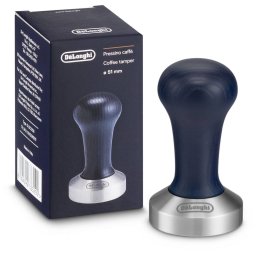 Tamper Cafea Calibrat Delonghi DLSC058 Diametru Baza 51MM Albastru/Argintiu