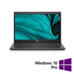 Laptop Dell Refurbished Latitude 3420 FHD 14 inch Intel Core i5-1135G7 8GB 256GB SSD Windows 10 Pro Black