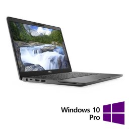 Laptop Dell Refurbished Latitude 5300 HD 13.3 inch Intel Core i5-8365U 16GB 256GB SSD Windows 10 Pro Black
