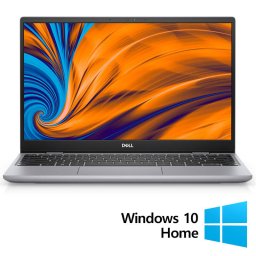 Laptop Dell Refurbished Latitude 3320 FHD 13.3 inch Intel Core i5-1135G7 8GB 256GB SSD Windows 10 Home Silver