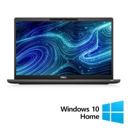 Laptop Dell Refurbished Latitude 7320 FHD 13.3 inch Intel Core i5-1135G7 8GB 256GB SSD Windows 10 Home Black