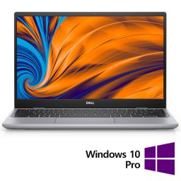 Laptop Dell Refurbished Latitude 3320 FHD 13.3 inch Intel Core i5-1135G7 8GB 256GB SSD Windows 10 Pro Silver