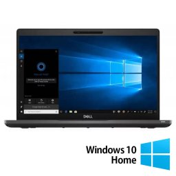 Laptop Dell Refurbished Latitude 5400 14 inch FHD Intel Core i5-8365U 8GB 256GB SSD Windows 10 Home Grey