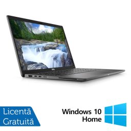 Laptop Dell Refurbished Latitude 7410 FHD 14 inch Intel Core i5-10310U 8GB 256GB SSD Windows 10 Home Black