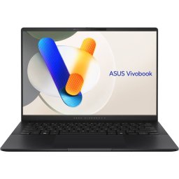 Laptop ASUS Vivobook S14 WUXGA 14 inch AMD Ryzen AI 7 350 24GB 1TB PCIe Free Dos Neutral Black