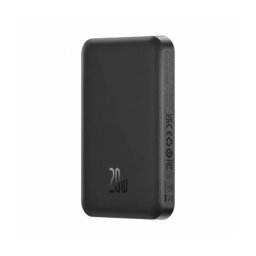 Baterie Externa Baseus Wireless Magnetic Mini 5000mAh 20W PD + FQI 1 x QI - 1 x USB-C Negru
