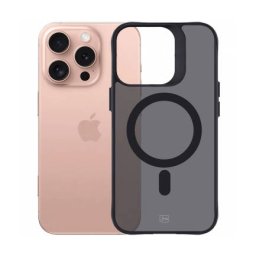 Husa 3MK MagSafe Apple iPhone 16 Pro Smoke MagCase Negru