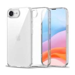 Husa TECH-PROTECT Apple iPhone 16e Flexair Hybrid Transparent