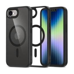 Husa TECH-PROTECT MagSafe Apple iPhone 16e Magmat Clear Negru