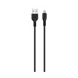 Cablu Date si Incarcare Hoco USB-A - USB-C Flash X20 18W 2m Negru