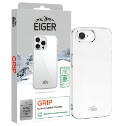 Husa Eiger Grip GRS pentru iPhone 16e Clear