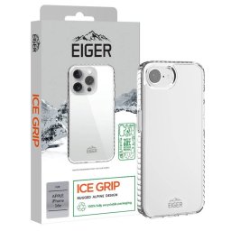 Husa Eiger Ice Grip GRS pentru iPhone 16e Clear