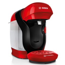 Espressor Automat cu Capsule Bosch TAS113E Tassimo Style Friendly Rezervor Apa 0.7L 3.3Bar Autocuratare 1400W Rosu