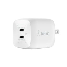 Incarcator Belkin 45W DUAL USB-C GAN Alb