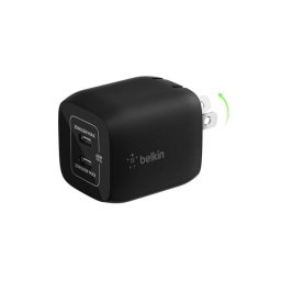 Incarcator Belkin 45W PD PPS Dual USB-C GAN Universal Negru