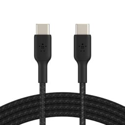 Cablu Date Belkin Boost Charge USB-C TO USB-C Braided 1m Negru