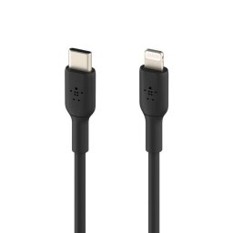 Cablu Date Belkin Boost Charge USB-C TO Ltg_Silicone 1m Negru