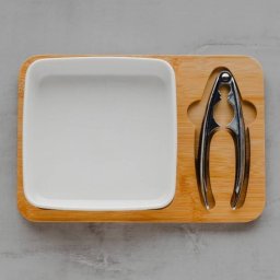 Bol Decorativ home&you 70525-BIA-MISA 28x19Cm