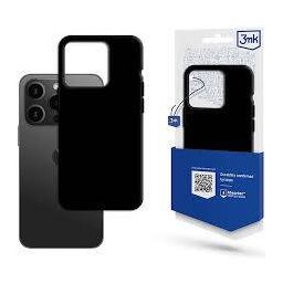 Husa De Protectie 3MK Matt Case Pentru iPhone 15 Pro Max Negru