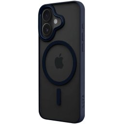 Husa iLera ColorAnt Clear Case Blue pentru iPhone 16