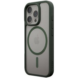 Husa iLera ColorAnt Clear Case Deep Green pentru iPhone 16 Pro Max