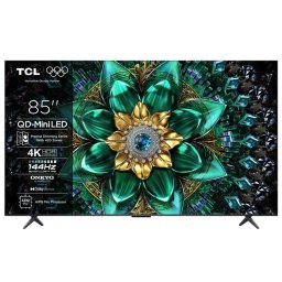 Televizor TCL Mini LED 85Q6C 215cm 85inch Google TV Ultra HD 4K Black