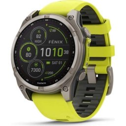 Smartwatch Garmin Fenix 8 Titanium Yellow