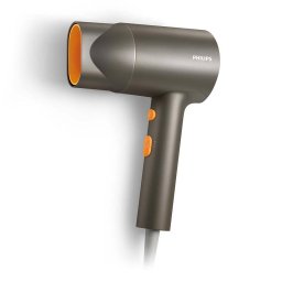 Uscator de Par Compact Philips Seria 3000 BHD321/00 Ingrijire cu Ioni 2 Setari de Viteza 2 Setari de Temperatura Cap de Coafare 1600W Gri