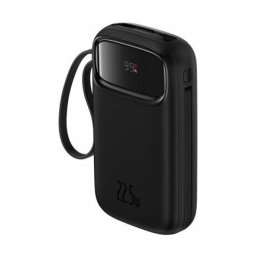 Baterie Externa Baseus Qpow2 10000mAh 22.5W QC + PD 1 x Lightning - 1 x USB-A - 2 x USB-C Negru