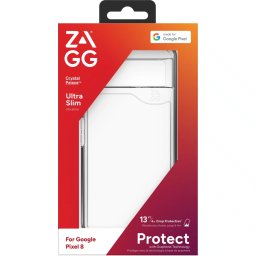 Husa Telefon Zagg Resigilata Pentru Google Pixel 8 Ultra Slim Transparenta