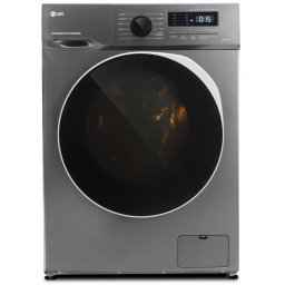 Masina De Spalat Rufe LDK Queen INV914SBKDS Clasa A Capacitate 9Kg 1400Rpm Steam Amanare Pornire DrumClean Motor Inverter Argintiu
