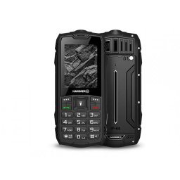 Telefon Mobil Hammer ROCK Dual SIM 2G Ecran 2.4Inch Camera Foto 0.3MP Baterie 1800mAh IP68 Negru
