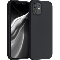 Husa Telefon kwmobile Compatibila cu Apple iPhone 12 Mini Negru