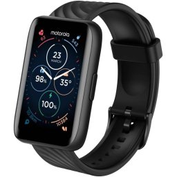 Smartwatch Motorola MotoWatch 40 Ecran LCD 1.57Inch Bluetooth IP67 Phantom Black