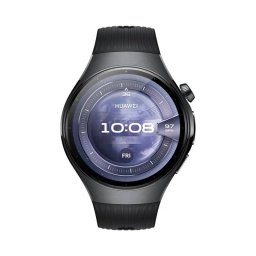 Smartwatch Huawei Watch 5 46mm Stainless Steel Fluoroelastomer Strap Black