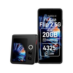 Smartphone ZTE nubia FLIP 2 Dual SIM 8GB RAM 256GB 5G Black