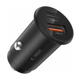 Incarcator TECH-PROTECT Auto CC02 35W 3A 1 x USB-A - 1 x USB-C Negru