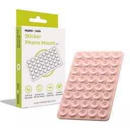 Suport Mobile Origin Sticker Mount O1, Light Pink