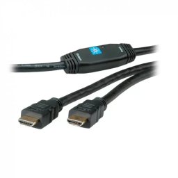 ROLINE Cablu HDMI High Speed cu Repeater T-T 30m 3D, Roline 14.01.3465