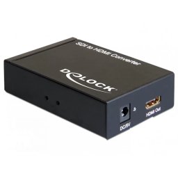 Convertor Delock 3G-SDI la HDMI Negru