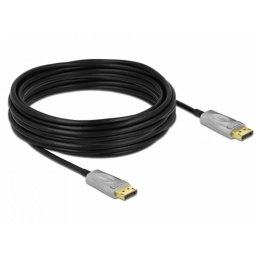 Cablu Delock DisplayPort Activ Optic v1.4 8K60Hz/4K144Hz T-T 10m Negru
